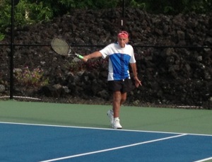 Still playing good tennis at 85 and beyond.